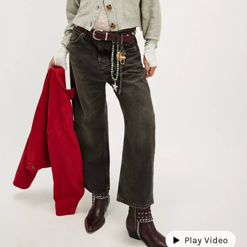 We The Free Deep Trance Dropped Boyfriend Jeans